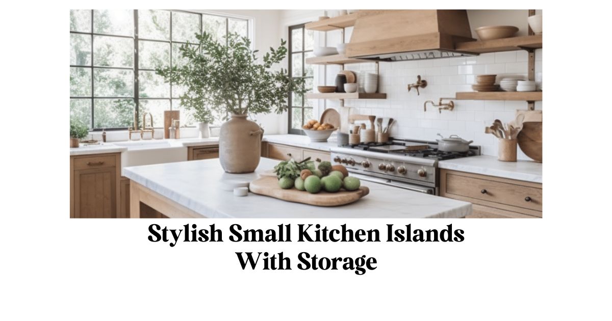 20 Small Kitchen Island Ideas That Will Add Storage